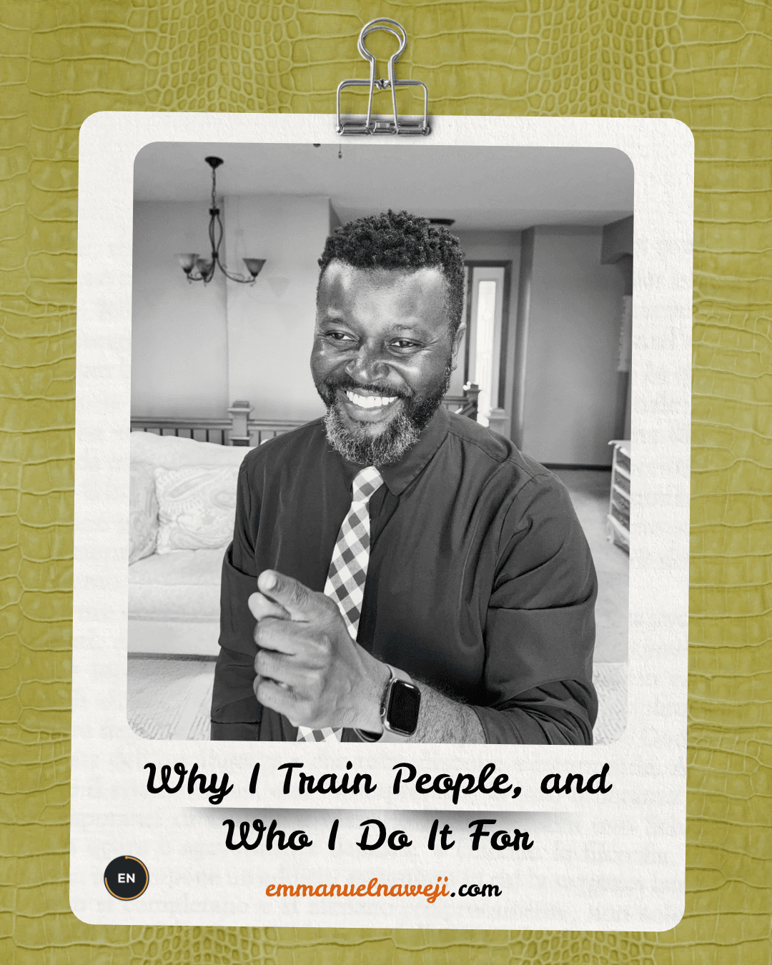 Transformed 2 Succeed: Why I Train People, and Who I Do It For