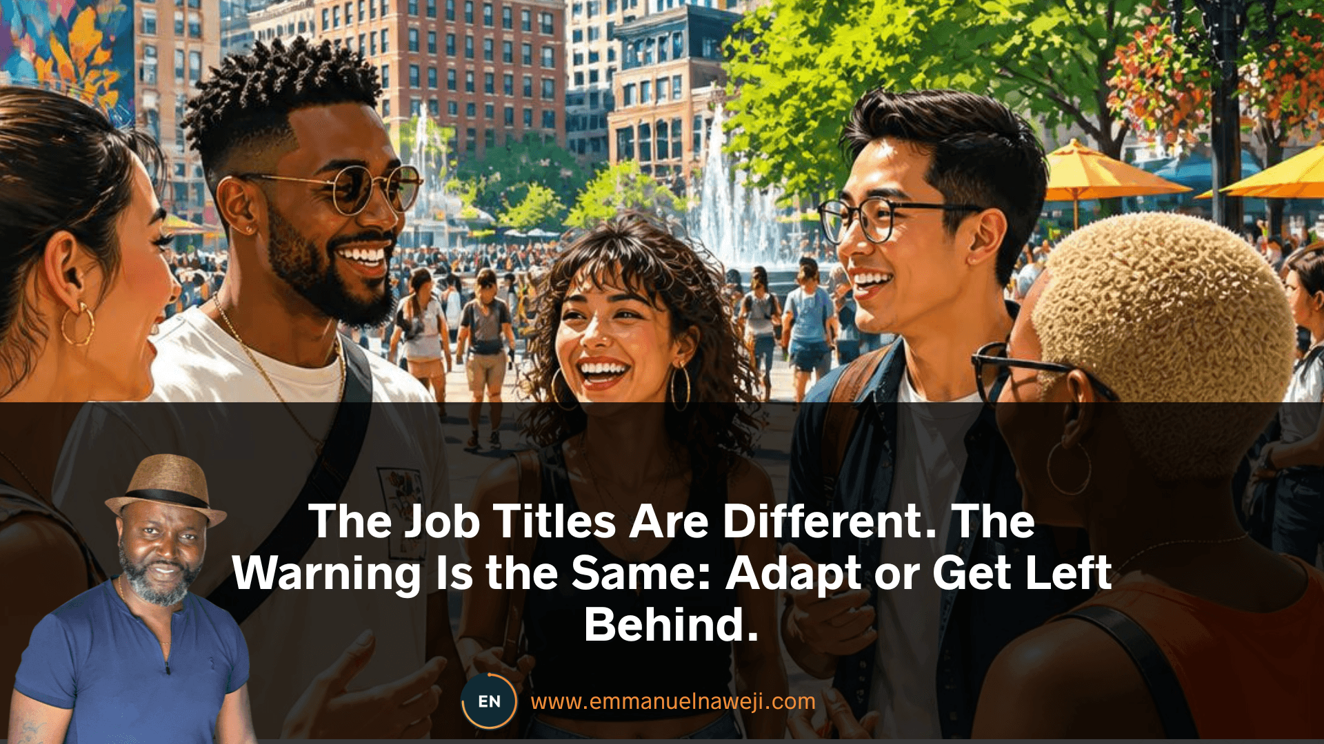 The Job Titles Are Different. The Warning Is the Same: Adapt or Get Left Behind.