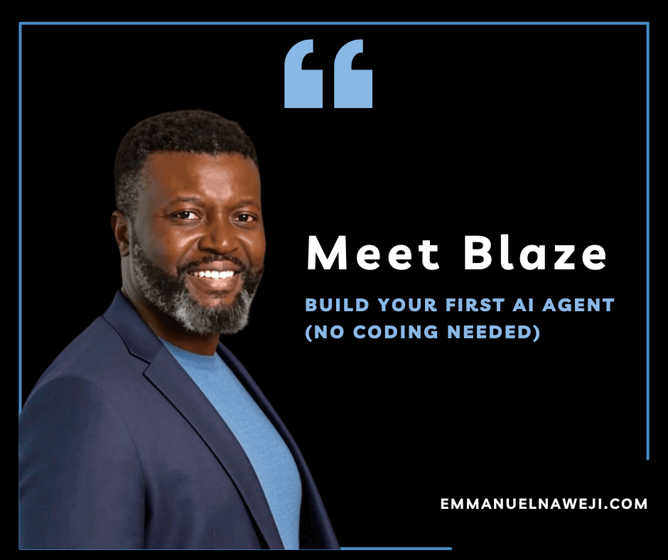 Meet Blaze: Build Your First AI Agent (No Coding Needed)